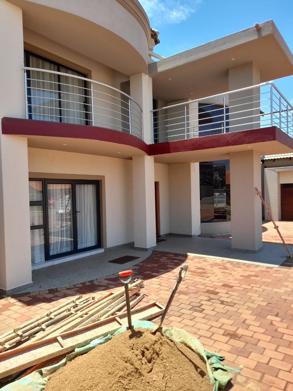 Modern Double-Storey Home — Building